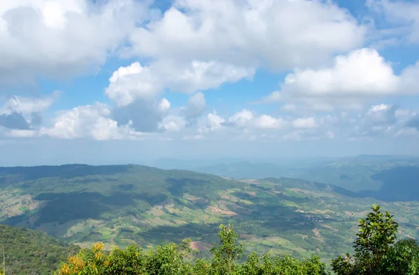 Point View Mountains Town Loei Phu Ruea National Park Loei — Stock Photo, Image