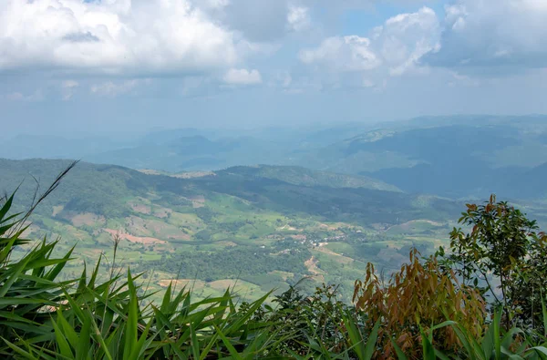 Punto Vista Las Montañas Ciudad Loei Parque Nacional Phu Ruea —  Fotos de Stock