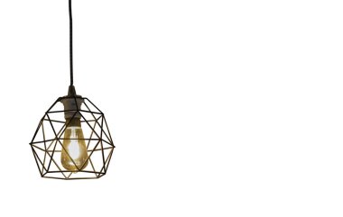 Kırpma yolu ile beyaz bir arka planda aydınlatma için izole yuvarlak ışık Ampüller.