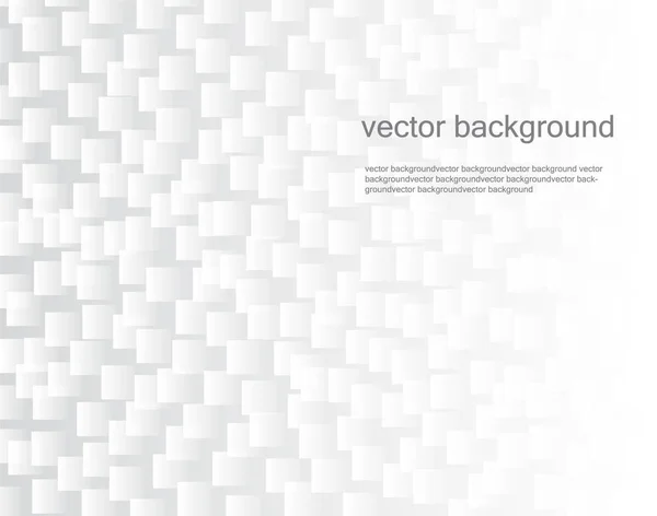 Vektor Hintergrund Mit Transparenten Weißen Quadraten Design Vorlage — Stockvektor