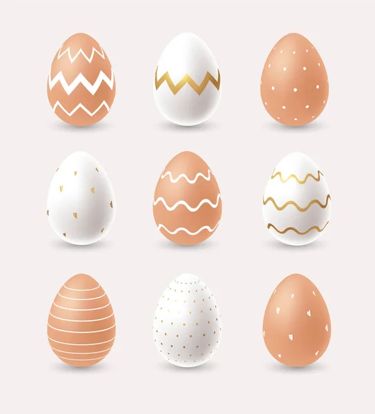 PNG Vector realistic chocolate eggs