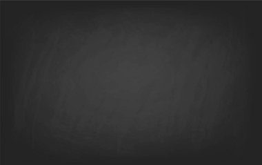 Siyah eski tip karatahta dokusu. Pankart ya da baskı için Grunge karatahta tasarımı. - Vektör illüstrasyonu