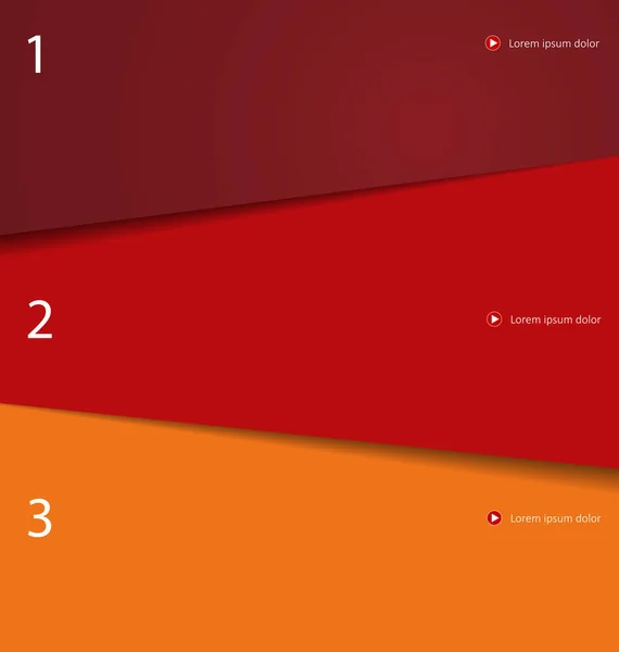 现代红色设计模板 — 图库矢量图片