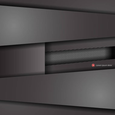 Modern karbon temiz tasarım şablonu