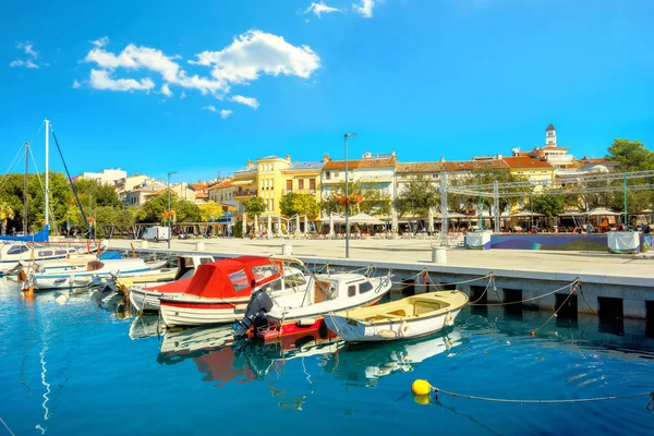 Mediterranean Coastal Resort Town Crikvenica Istria Croatia — Stock Photo, Image
