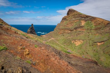 Ponta de Sao Lourenco in Canical, Madeira Adası, Portekiz