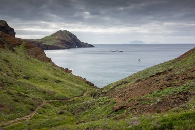 Ponta de Sao Lourenco in Canical, Madeira Adası, Portekiz