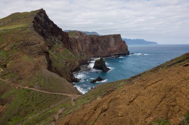 Ponta de Sao Lourenco in Canical, Madeira Adası, Portekiz