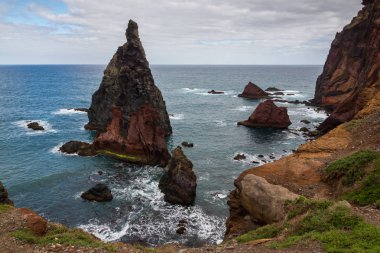 Ponta de Sao Lourenco in Canical, Madeira Adası, Portekiz
