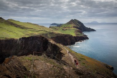 Ponta de Sao Lourenco in Canical, Madeira Adası, Portekiz