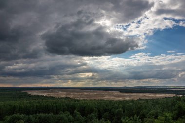 Aşırı büyümüş için tuşları, İstanbul, Polonya Czubatka Hill'de görüldü Bledowska çöl parçası