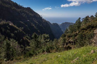 Rahibeler vadiden Eira yapmak Serrado bakış açısı, Madeira, Portekiz