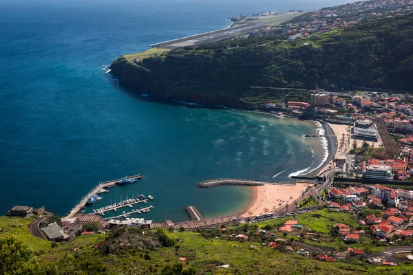 Ciudad Machico Isla Madeira Portugal — Foto de Stock