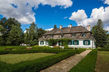 Manor house Janowiec yakın Kazimierz Dolny, Lubelskie, Polonya