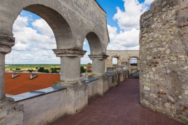 Janowiec yakın Kazimierz Dolny, Lubelskie, Polonya Rönesans kale