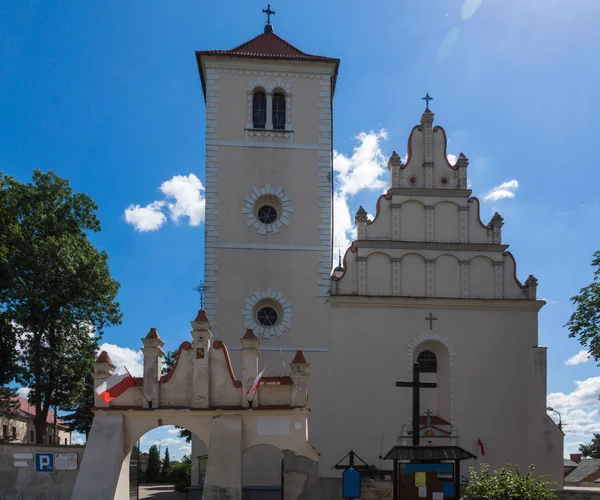 Kościół Janowiec Pobliżu Kazimierz Dolny Lubelskie Polska — Zdjęcie stockowe