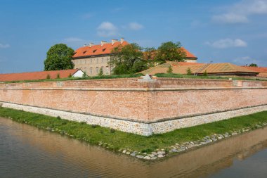 Baroque castle in Holic, Slovakia clipart