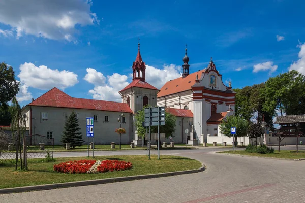 Igreja Visitação Bem Aventurada Virgem Maria Krasnobrod Roztocze Lubelskie Polónia — Fotografia de Stock