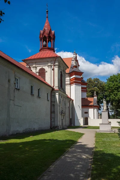 Church Visitation Blessed Virgin Mary Krasnobrod Roztocze Lubelskie Poland — Stock Photo, Image