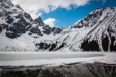 Mnich tepe Tatra Dağları, Karpaty, Polonya