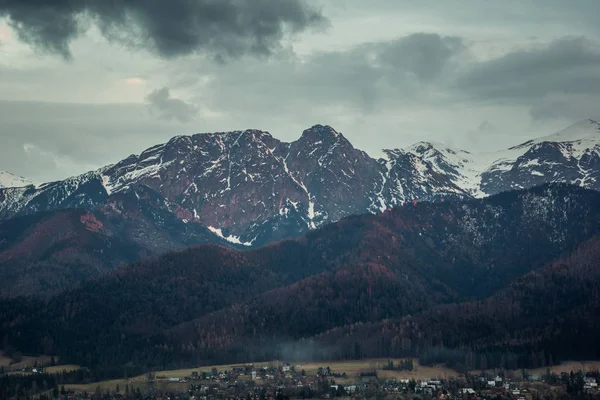 Peak Giewont Dans Les Montagnes Tatra Zakopane Pologne — Photo