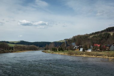 Sromowce Nizne 'deki Dunajec Nehri, Pieniny Polonya
