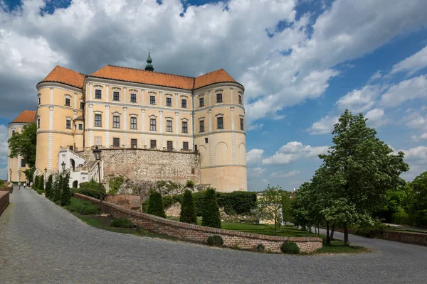 Castle Mikulov Moravia Çek Cumhuriyeti Için — Stok fotoğraf
