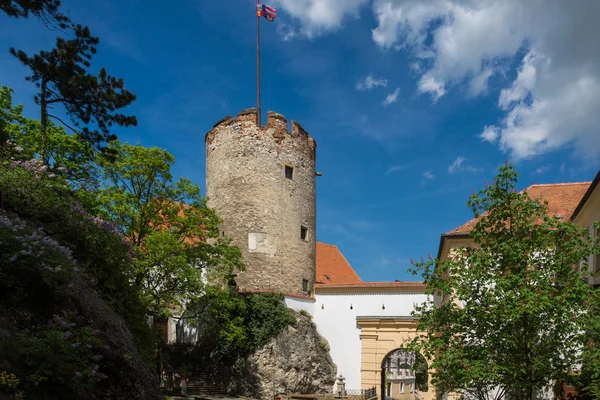 Castle Mikulov Moravia Çek Cumhuriyeti Için — Stok fotoğraf