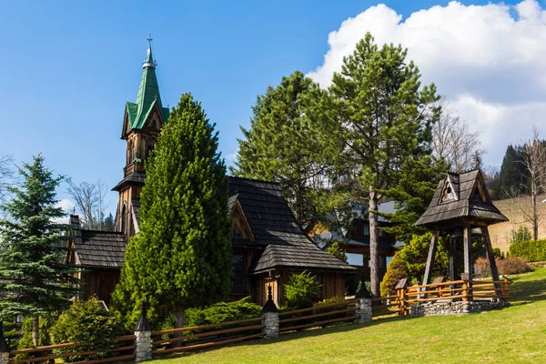 Kapell Plazowka Nära Zakopane Witow Polen — Stockfoto