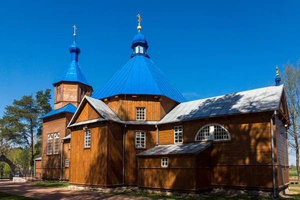 Wooden Orthodox Church Kuraszewo Podlaskie Poland — Stock Photo, Image