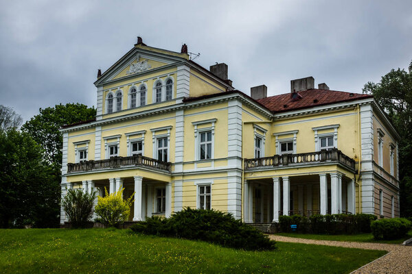 Raczynski Palace in Zloty Potok, Silesia, Poland