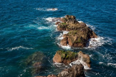 Ponta wharf buzlu do Sol Madeira Adası, Portekiz