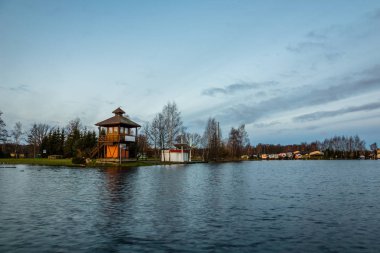 Wegorapa Nehri Wegorzewo, Masuria, Polonya