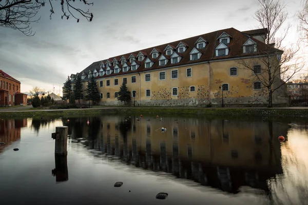 Castello Nella Città Wegorzewo Masuria Polonia — Foto Stock