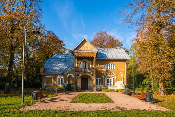 Casa Senhorial Histórica Poniatowka Piaseczno Masovia Polónia — Fotografia de Stock
