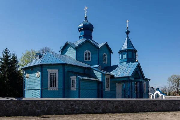 Orthodox Church Exaltation Holy Cross Narew — Stock Photo, Image