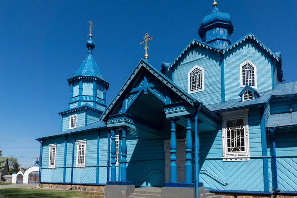 Igreja Ortodoxa Exaltação Santa Cruz Narew — Fotografia de Stock