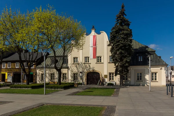 Casa Olld Histórico Wegrow Masovia Polónia — Fotografia de Stock