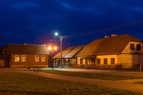 Tradicional eski binada çok yakın, Podlasie, Polonya Tykocin