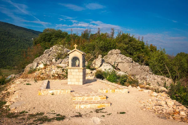 Chapelle Près Parc Naturel Hutovo Blato Bosnie Herzégovine — Photo