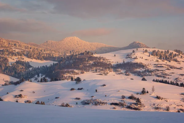 ピエニィニ山冬 スロバキア — ストック写真