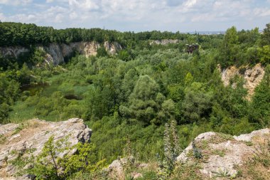 Taş ocağı Liban içinde Cracow, Malopolska, Polonya
