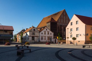Eski pazar Frombork, Warminsko-Mazurskie, Polonya
