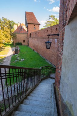 Eski binalarda Frombork, Warminsko-Mazurskie, Polonya