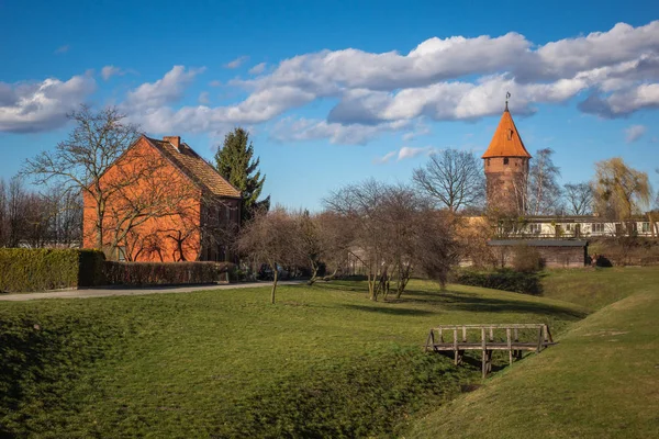 Germánský hrad Malbork, Pomorskie, Polsko — Stock fotografie