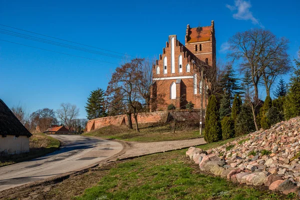 Kyrkan i Wielki Garc, Pomorskie, Polen — Stockfoto