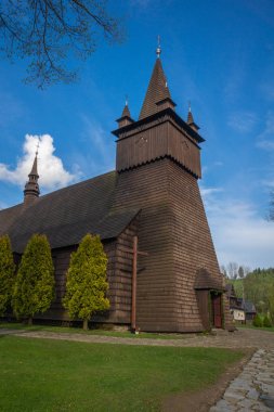 Orawka 'daki ahşap kilise, Malopolskie, Polonya