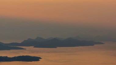 Dubrovnik yakınlarındaki Adriyatik denizindeki adalar, Hırvatistan