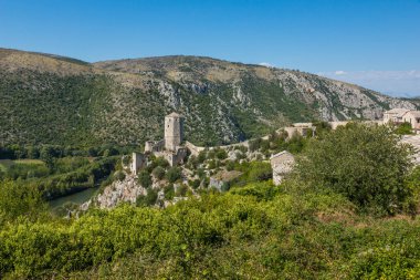 Pocitelj, Bosna-Hersek'teki eski kentteki kule