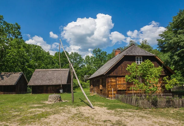 Open-air museum in Granica in Kampinoski National Park, Poland — Stock Photo, Image